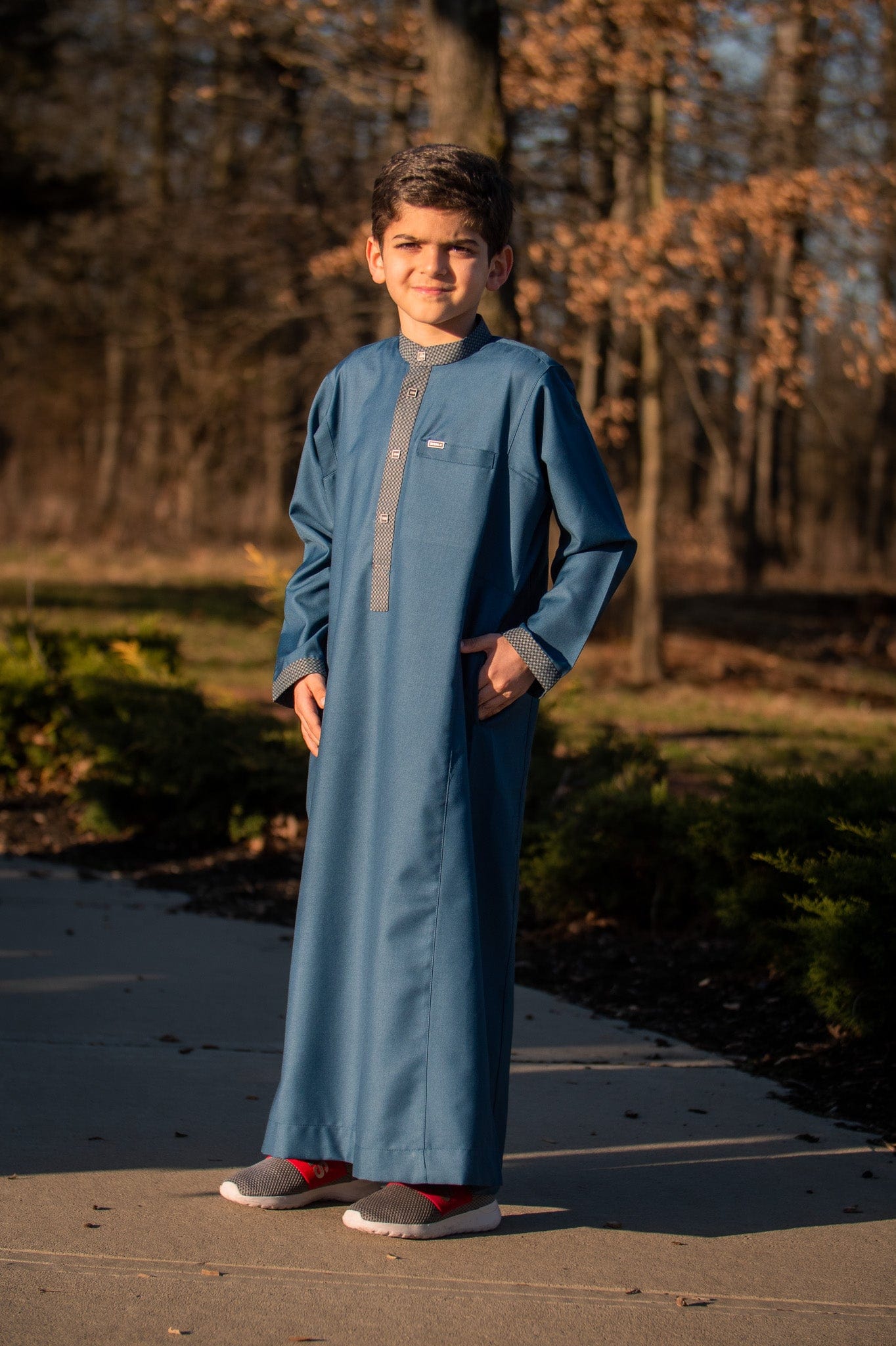 Burdaclothing KIDS THOBE 500 BLUE (Father & Son)