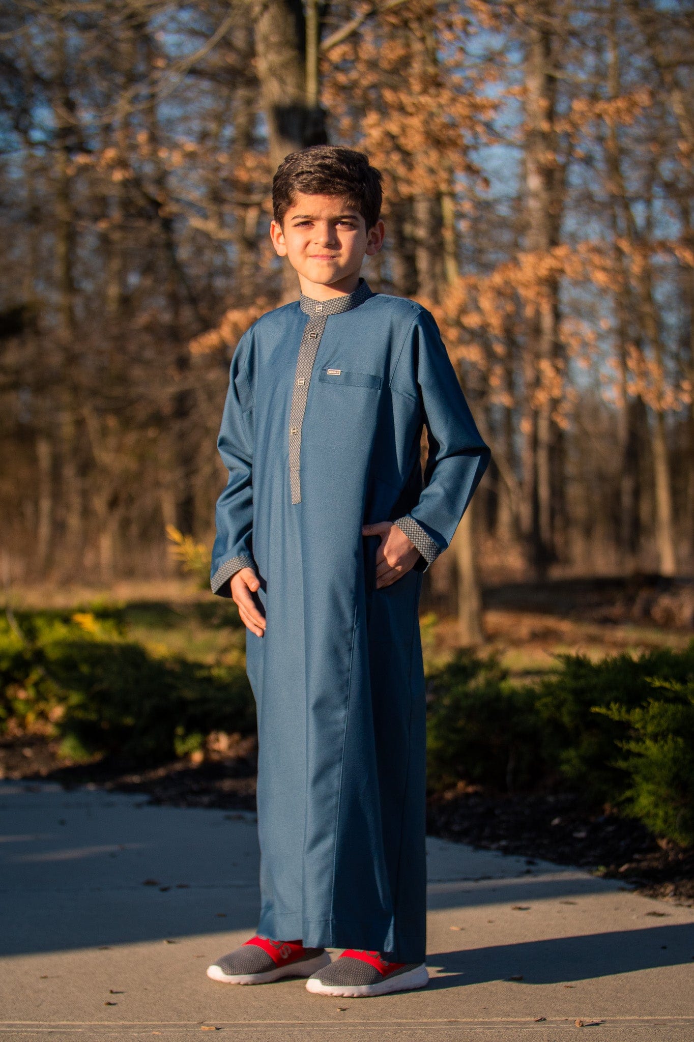 Burdaclothing KIDS THOBE 500 BLUE (Father & Son)