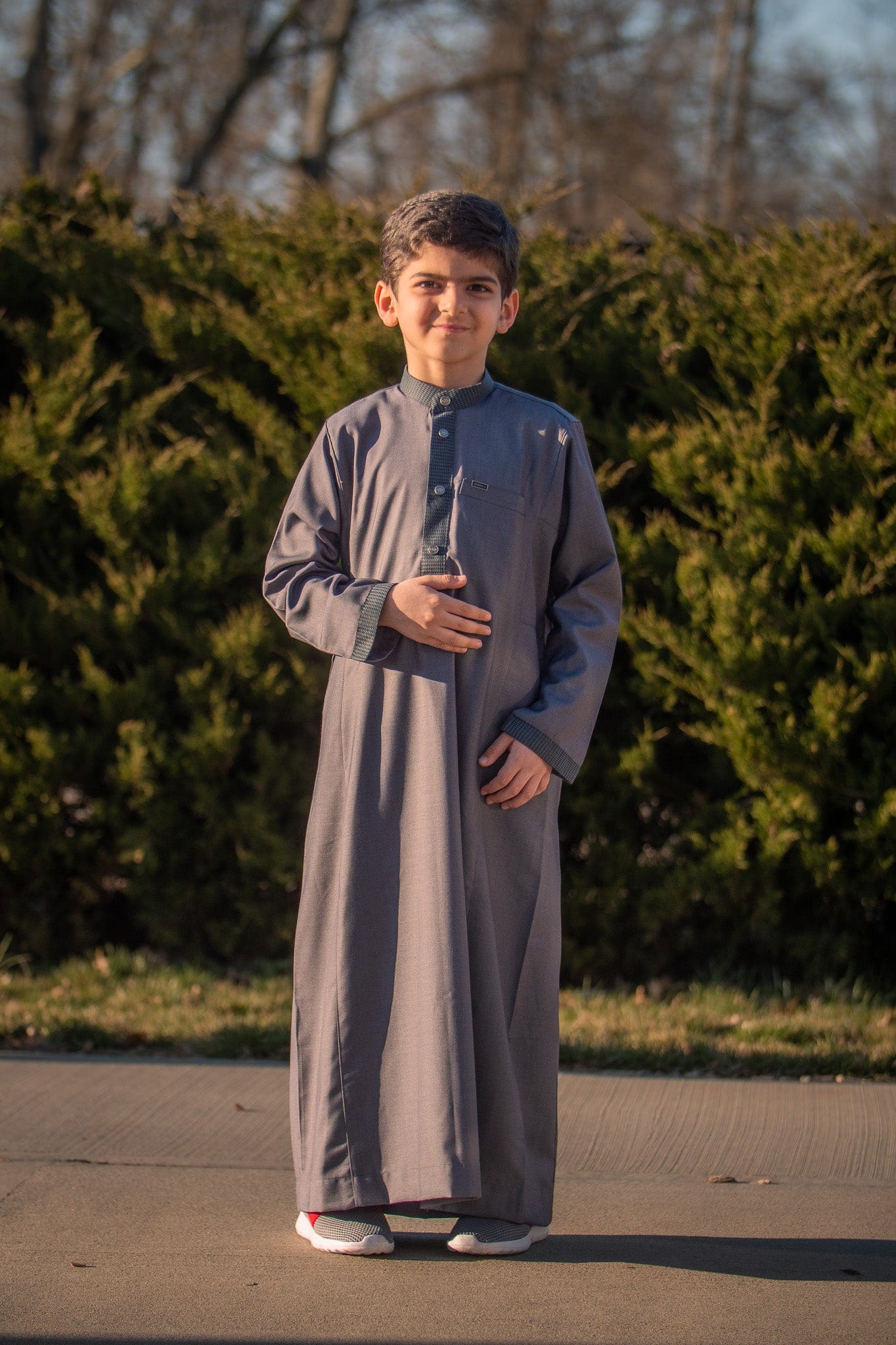 Burdaclothing KIDS THOBE 500 GRAY (Father & Son)