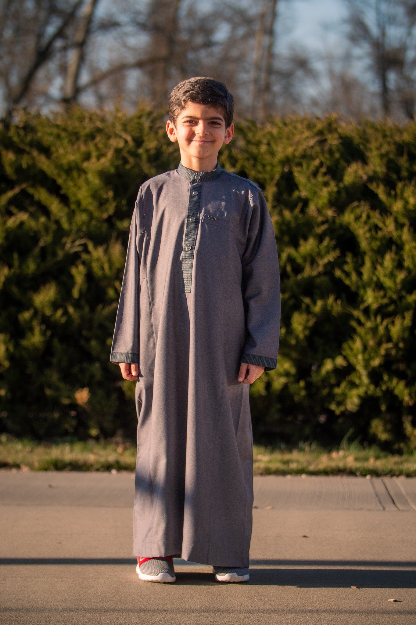 Burdaclothing KIDS THOBE 500 GRAY (Father & Son)