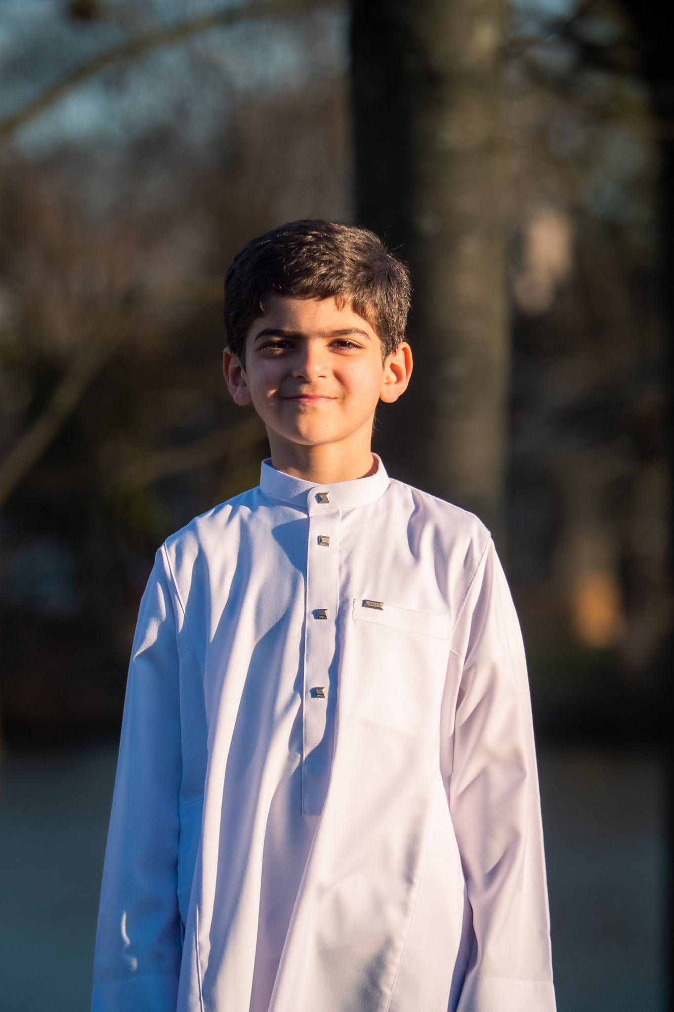 Burdaclothing KIDS THOBE 509 WHITE (Father & Son)