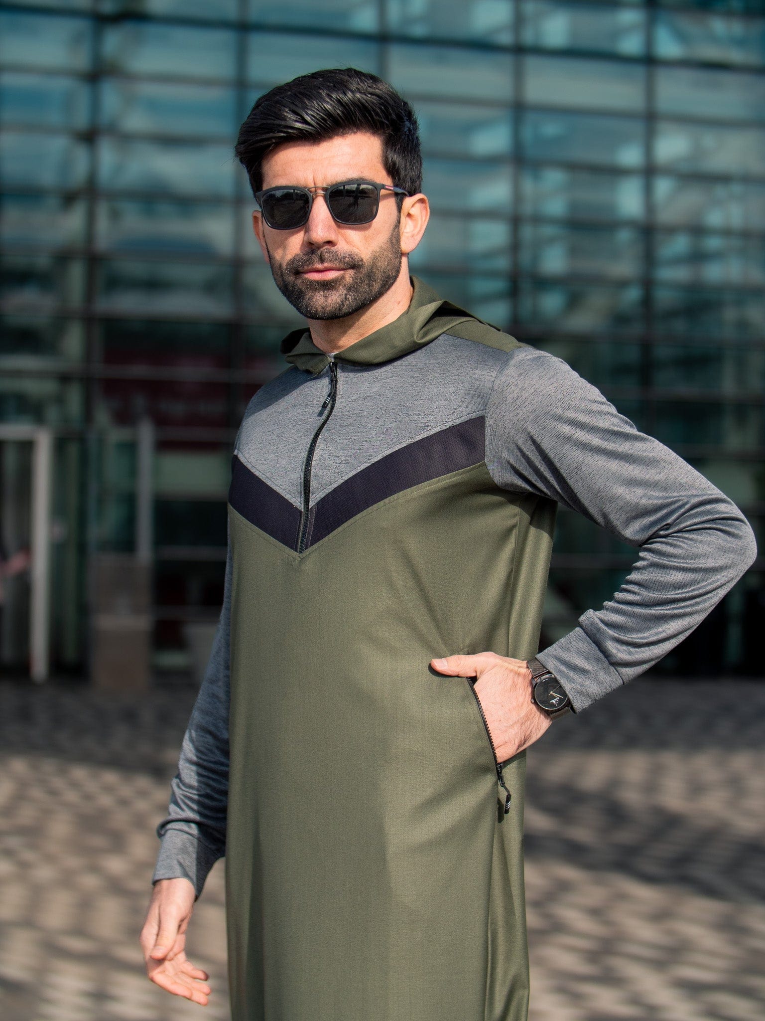 burdaclothing Medina Lovers Adult Hoodie Thobe (Father and Son)