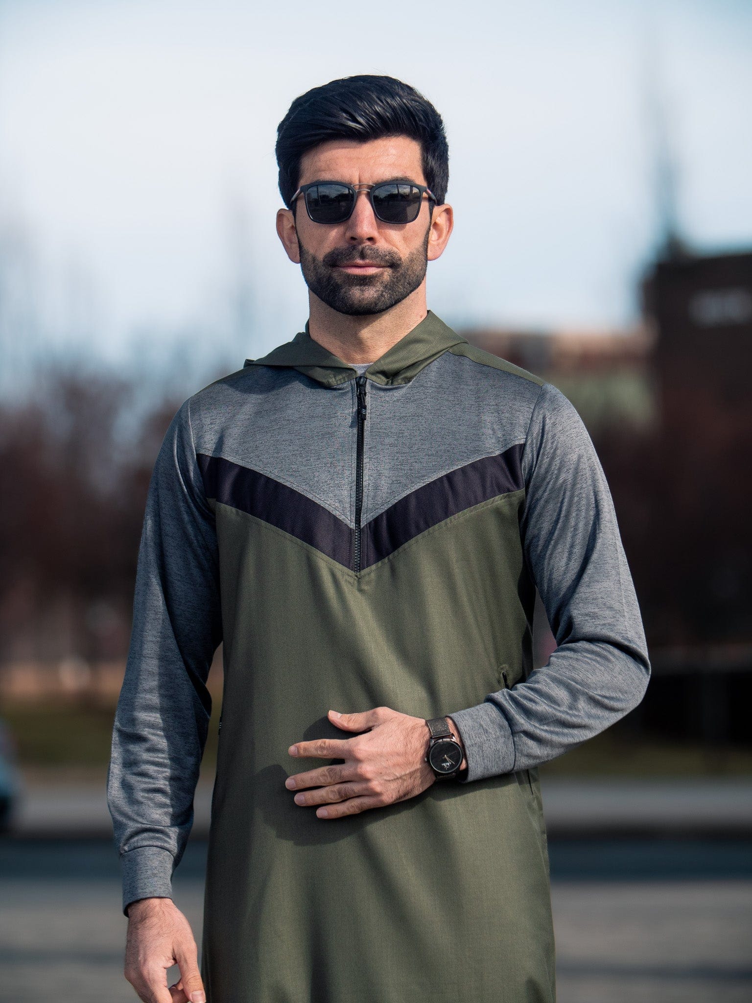 burdaclothing Medina Lovers Adult Hoodie Thobe (Father and Son)