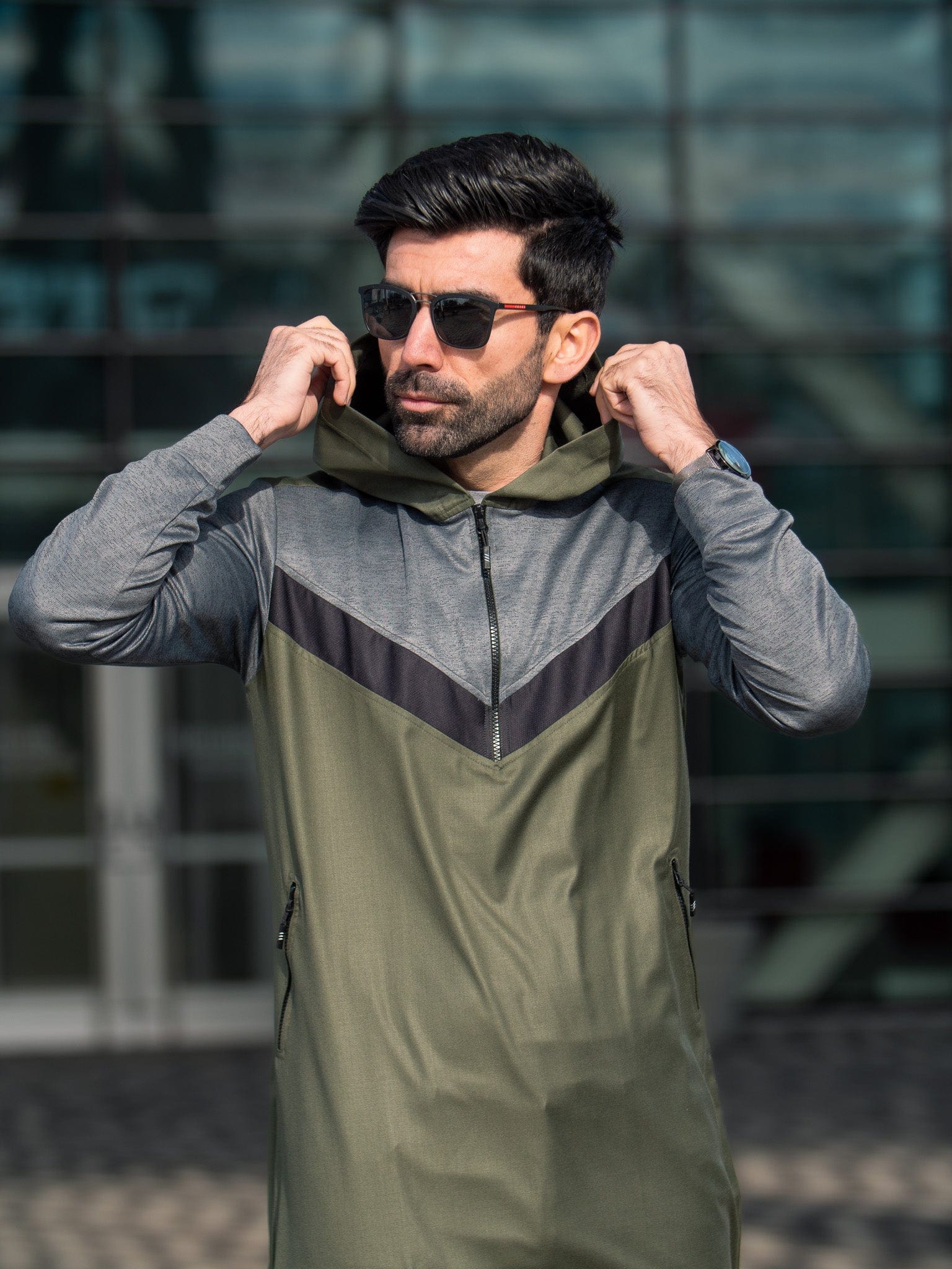 burdaclothing Medina Lovers Adult Hoodie Thobe (Father and Son)