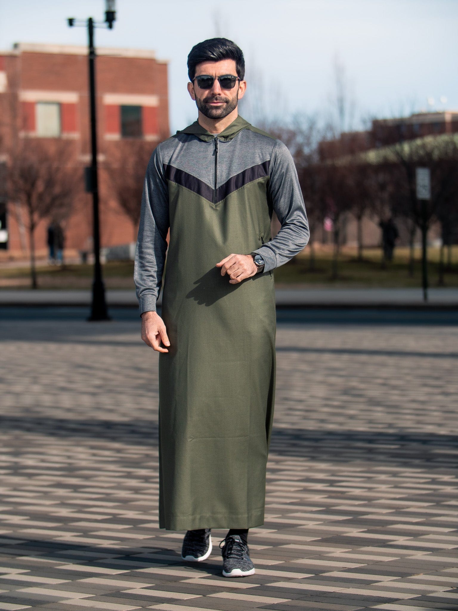 burdaclothing Medina Lovers Adult Hoodie Thobe (Father and Son)