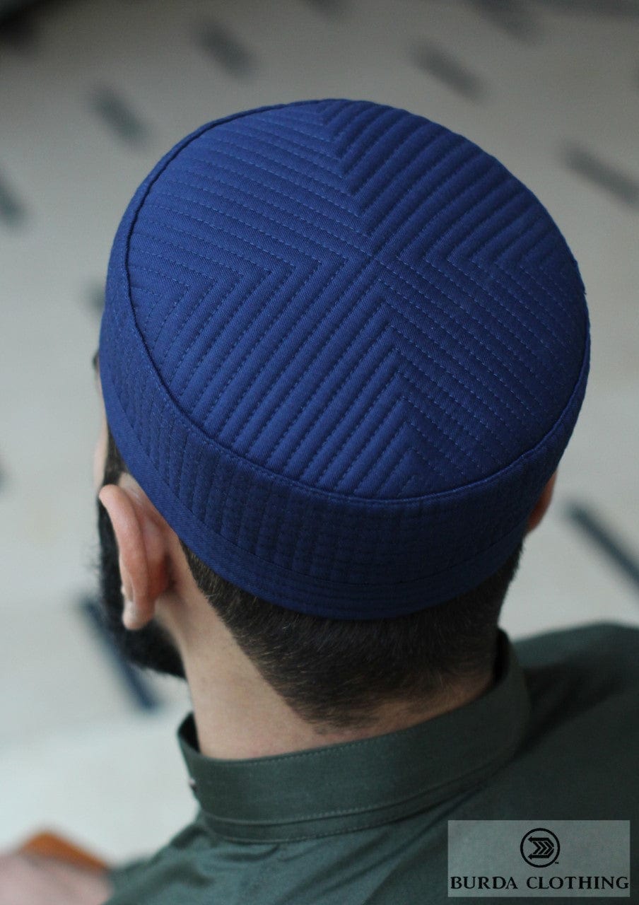 Burdaclothing Navy Blue / 22 S Salam Kufi ( Click to see 5 more colors)