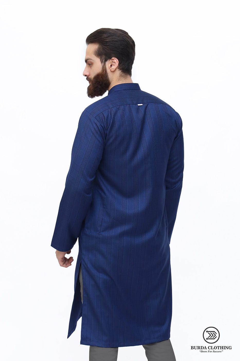 Burdaclothing Prince Blue Premium Kurta