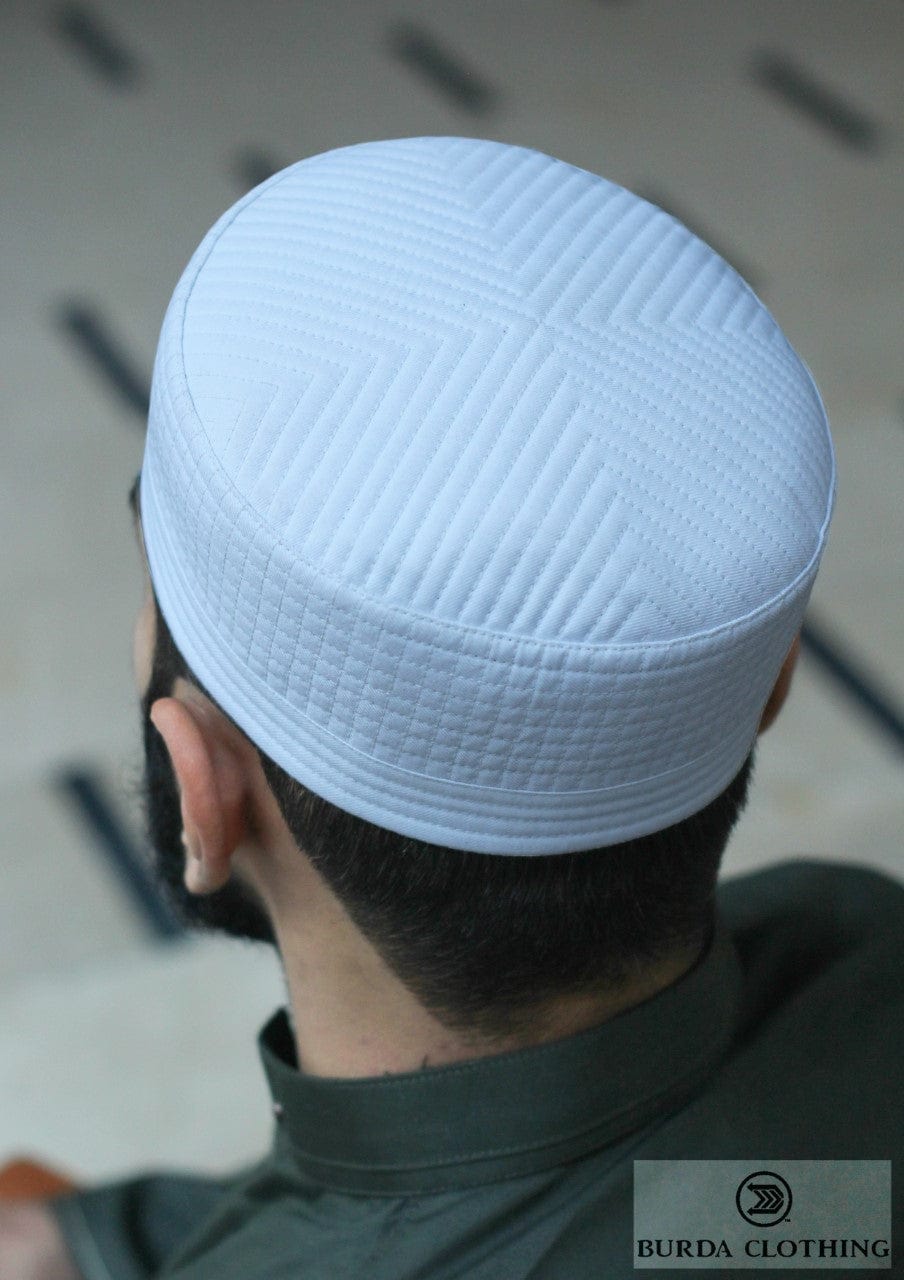 Burdaclothing White / 22 S Salam Kufi ( Click to see 5 more colors)